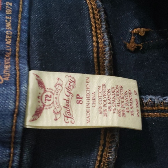 Faded Glory Ultimate Skinny Jeans 8 Petite - Picture 4 of 8